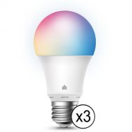 TP-Link KL125 Kasa Smart Wi-Fi Light Bulb (Multicolor, 3-Pack)