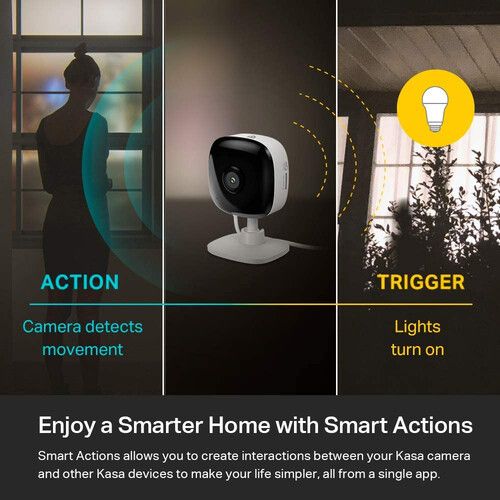  TP-Link EC60 Kasa Spot 1080p Wi-Fi Security Camera with Night Vision