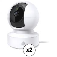 TP-Link KC410S Kasa Spot 4MP Pan & Tilt Wi-Fi Security Camera with Night Vision (2-Pack)