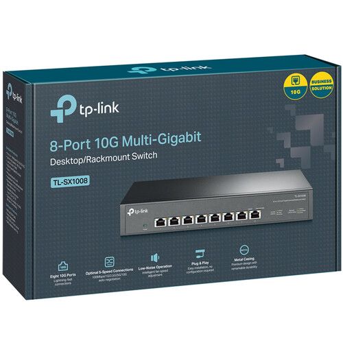  TP-Link TL-SX105 5-Port 10G Unmanaged Network Switch