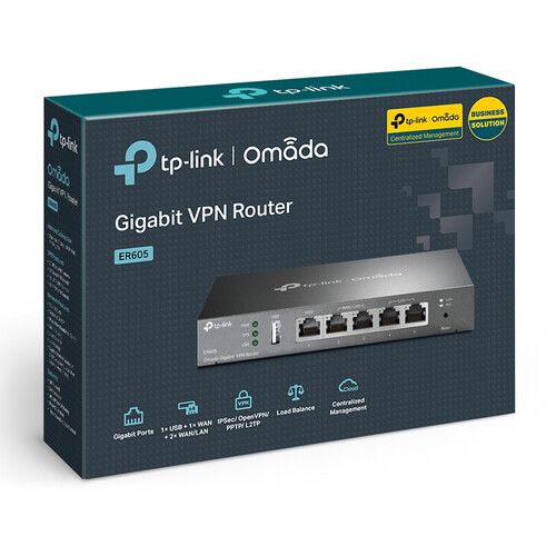  TP-Link ER605 V2 Omada Gigabit VPN Router