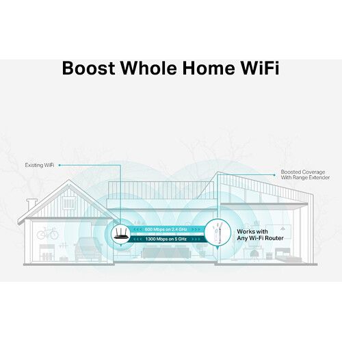  TP-Link RE550 AC1900 Dual-Band Wireless Mesh Wi-Fi Range Extender