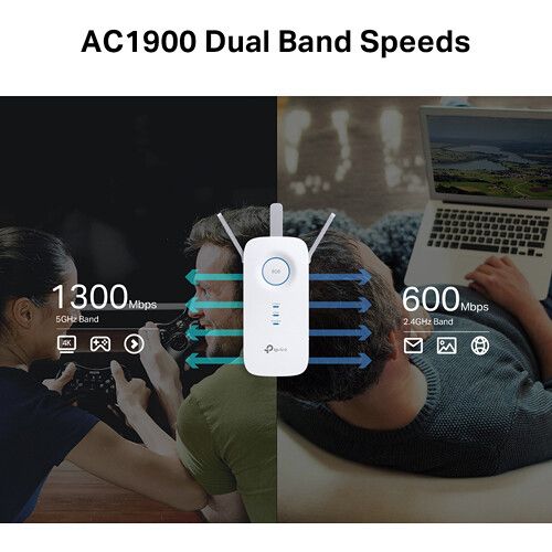  TP-Link RE550 AC1900 Dual-Band Wireless Mesh Wi-Fi Range Extender
