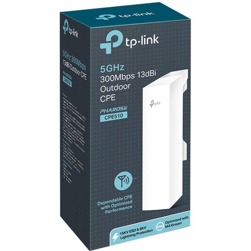  TP-Link CPE510 5 GHz Wireless-N300 Outdoor Access Point