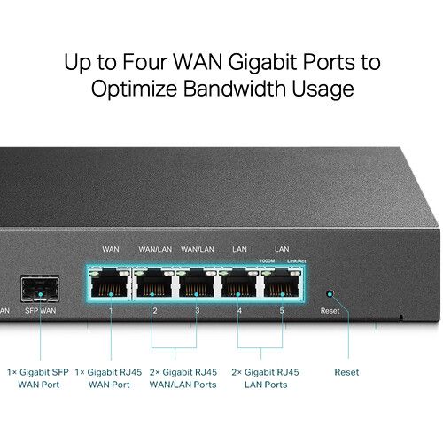  TP-Link ER7206 Omada Gigabit VPN Router