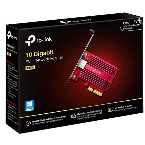  TP-Link TX401 10G Ethernet PCIe Adapter