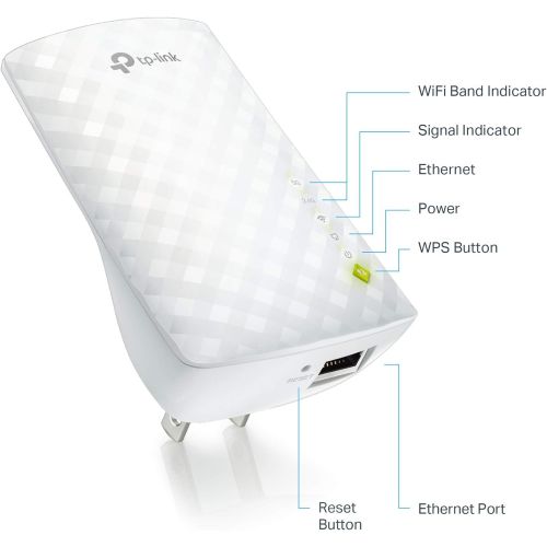  [아마존 핫딜]  [아마존핫딜]TP-LINK TP-Link | AC750 WiFi Range Extender - Dual Band Cloud App Control | 2019 Release | Up to 750Mbps | One Button Setup Repeater, Internet Range Booster, Access Point | Smart Home & Al