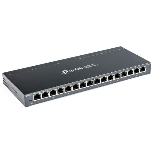  [아마존 핫딜]  [아마존핫딜]TP-LINK TP-Link 16 Port Switch Gigabit | Ethernet Network Switch | Shielded Ports | Fanless | Desktop | Sturdy Metal | Traffic Optimization | Unmanaged (TL-SG116)