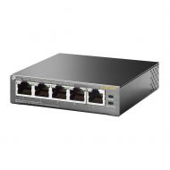 [아마존 핫딜] [아마존핫딜]TP-LINK TP-Link 5 Port PoE Switch | Fast Ethernet Unmanaged | 4 PoE Ports 57W | 802.3af Compliant | Shielded Ports | Plug and Play | Desktop| Metal (TL-SF1005P)