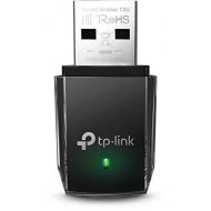 [아마존핫딜]TP-Link Archer T3U AC1300 Dual Band WLAN Adapter (867Mbit/s (5GHz), 400Mbit/s (2,4GHz) 802.11ac, USB 3.0, MU MIMO, unterstuetzt Windows 10/8.1/8/7/XP,Mac OS X) schwarz