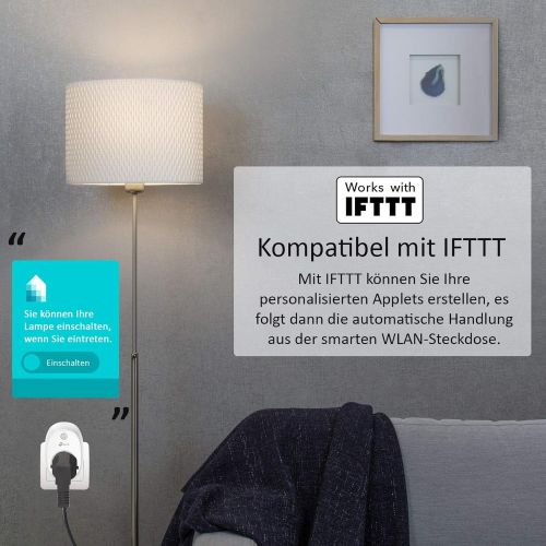  [아마존 핫딜]  [아마존핫딜]TP-Link Kasa Smart WLAN Steckdose, funktionieren mit Amazon Alexa (Echo und Echo Dot, Google Home und IFTTT, Kein Hub erforderlich, Steuern Sie Ihre Gerate von ueberall aus) 3er pac