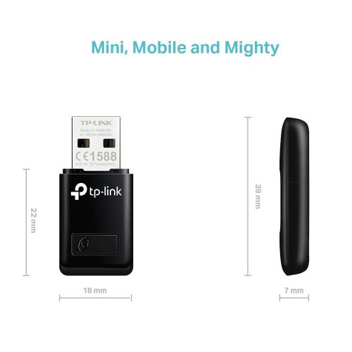  [아마존 핫딜]  [아마존핫딜]TP-Link TL-WN823N N300 Mini WLAN USB Adapter (300Mbit/s 2,4 GHz, Mini Groesse, WPS Taste fuer einfache Installation, kompatibel zu Windows 10/8.x/7/XP, Mac OS 10.9~10.13, Linux ) schw