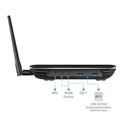  [아마존 핫딜]  [아마존핫딜]TP-Link Archer VR2800v AC2800 WLAN-Telefonie Modemrouter (VDSL/ADSL Modem, 2167 Mbit/s (5 GHz), 600 Mbit/s (2,4 GHz), komp. Telekom/Vodafone/O2, Mediaserver, nur fuer Deutschland)