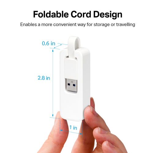  [아마존 핫딜]  [아마존핫딜]TP-Link Tragbarer USB-Hub mit 3 Anschluessen und 1 Gigabit Ethernet Port Netzwerkadapter USB 3.0