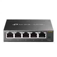 TP-Link TL-SG105E 5-Port Gigabit Switch (Plug und Play, Gigabit Ports, Metallgehause, VLAN, QoS, )