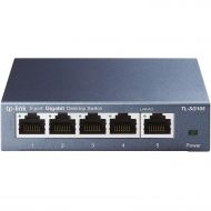 TP-Link 5 Port Gigabit Ethernet Network Switch | Ethernet Splitter | Sturdy Metal w/ Shielded Ports | Plug-and-Play | Traffic Optimization | Unmanaged (TL-SG105)