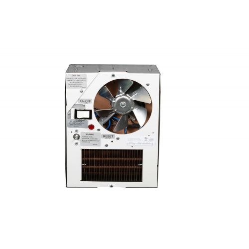  TPI E3055T2DWB Series 3000 Midsized Commercial Fan Forced Wall Heater, Multiple Wage, Double Pole Thermostat, 12.5 Amps, 3-58 Thickness