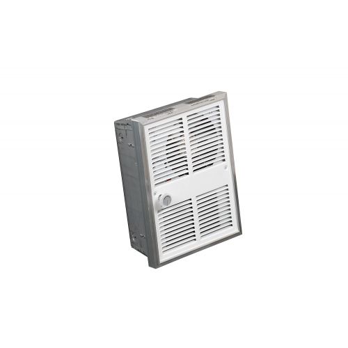  TPI E3055T2DWB Series 3000 Midsized Commercial Fan Forced Wall Heater, Multiple Wage, Double Pole Thermostat, 12.5 Amps, 3-58 Thickness