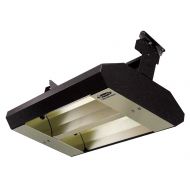 TPI 22260TH208V Series TH MUL-T-Mount Electric Infrared Heater with 2 Clear Quartz Lamps, 60° Symmetrical, 3200 W, 208 V
