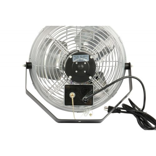  TPI Corporation U12-TE Industrial Workstation Fan, Mountable, Single Phase, 12 Diameter, 120 Volt