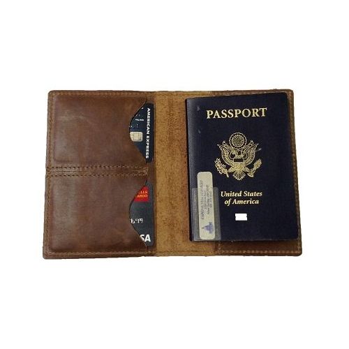  TPK Passport Wallet - Full Grain Cowhide - USA Made (Full Mossy Oak