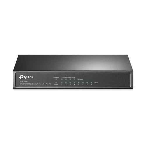  TP-Link TP-LINK TL-SF1008P 8-Port 10100M Desktop POE Switch