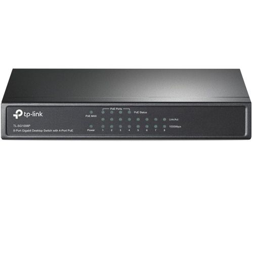  TP-Link Tp-Link TL-SG1008P 8-Port Gigabit Desktop Switch With 4-Port Poe