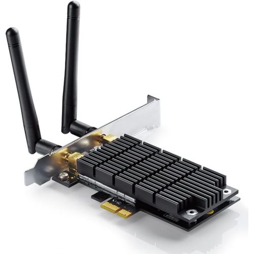  [아마존 핫딜] [아마존핫딜]TP-LINK TP-Link AC1300 PCIe Wireless Wifi PCIe Card | 2.4G/5G Dual Band Wireless PCI Express Adapter | Low Profile, Long Range, Heat Sink Technology | Supports Windows 10/8.1/8/7/XP (Arche