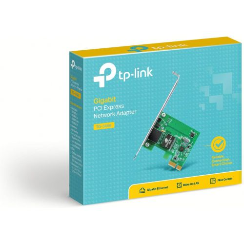  [아마존베스트]TP-LINK TP-Link 10/100/1000Mbps Gigabit Ethernet PCI Express, PCIE Network Adapter / Network Card / Ethernet Card for PC, Win10 supported (TG-3468)