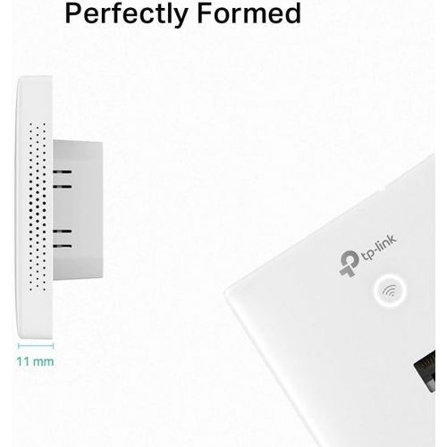  [아마존 핫딜] [아마존핫딜]TP-Link EAP115-Wall N300 WLAN Accesspoint (WLAN-Geschwindigkeit 300Mbit/s,passt in jede Standard-Unterputzdose,unterstuetzt PoE 802.3af,weite Reichweite)