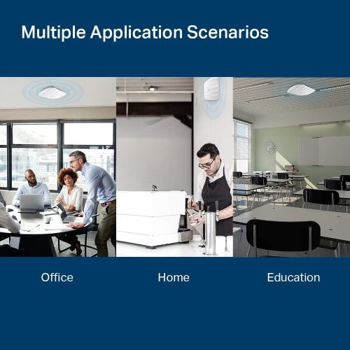  [아마존베스트]TP-Link Omada AC1750 Gigabit Ceiling Mount Wireless Access Point | Business Mesh WiFi Solution | MU-MIMO& Seamless Roaming | PoE Powered | SDN Cloud Access & Omada app for Easy Man