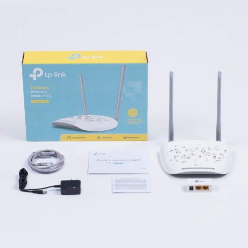  [아마존베스트]TP-Link Wireless N300 2T2R Access Point, 2.4Ghz 300Mbps, 802.11b/g/n, AP/Client/Bridge/Repeater, 2x 4dBi, Passive POE (TL-WA801ND),White