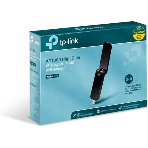  TP-LINK TP-Link Archer T4U AC1200 Wireless Dual Band USB Adapter