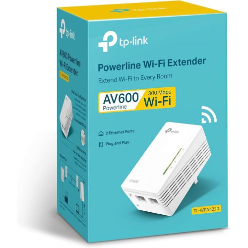  TP-LINK TP-Link AV600 Powerline Ethernet Adapter - Plug&Play, Power Saving, Nano Powerline Adapter(TL-PA4010 KIT)