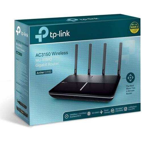  TP-LINK TP-Link AC3150 Wireless Wi-Fi Gigabit Router (Archer C3150 V1)
