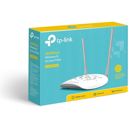  TP-LINK TP-Link TL-WA901ND Wireless N450 3TER Access Point, 2.4Ghz 450Mbps, 802.11bgn, APClientBridgeRepeater, 3x 5dBi, Passive POE  (TL-WA901ND)