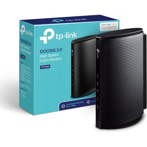  TP-LINK TP-Link Archer CR1900 24x8 DOCSIS3.0 AC1900 Wireless Wi-Fi Cable Modem Router | Up to 1900Mbps Wi-Fi Speeds | Max Download Speeds Up to 1000Mbps | Certified for Comcast XFINITY, Sp