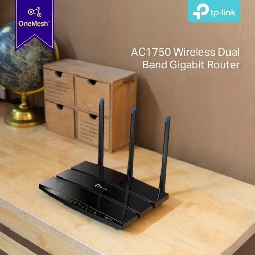  TP-LINK TP-Link Archer AC1750 Smart WiFi Router - Dual Band Gigabit, Qualcomm inside(C7)