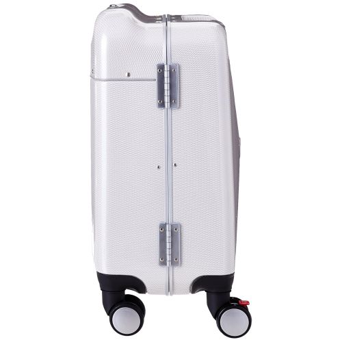 TPRC Seat-On 20 Aluminum Frame Hardside Carry-On with Ergonomic Seating Area on Top of Luggage