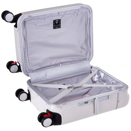  TPRC Seat-On 20 Aluminum Frame Hardside Carry-On with Ergonomic Seating Area on Top of Luggage