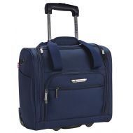 TPRC 15 Under Plane Seat The Rafael Luggage Made of Top Durable Fabric Constructed for Millions of Travel Miles, Navy Color Option