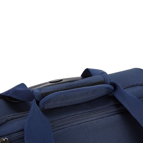  TPRC 15 Under Plane Seat The Rafael Luggage Made of Top Durable Fabric Constructed for Millions of Travel Miles, Navy Color Option