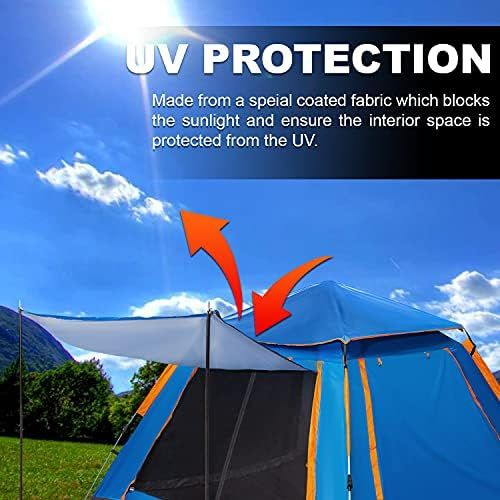  TPS Power Sports Instant Pop Up Camping Tent Easy Setup Automatic Hydraulic Water Resistant with Rain Fly Portable Lightweight Great for Outdoor Beach Backpacking Hiking