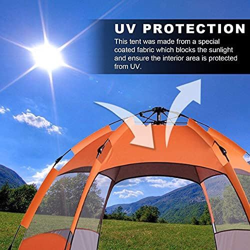  TPS Power Sports Instant Pop Up Camping Tent Easy Setup Automatic Hydraulic Water Resistant with Rain Fly Portable Lightweight Great for Outdoor Beach Backpacking Hiking