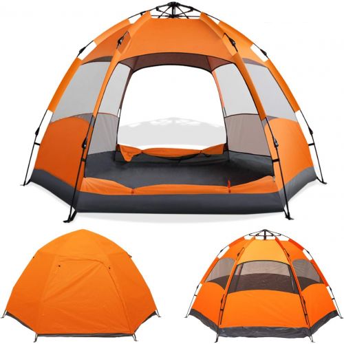  TPS Power Sports Instant Pop Up Camping Tent Easy Setup Automatic Hydraulic Water Resistant with Rain Fly Portable Lightweight Great for Outdoor Beach Backpacking Hiking