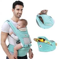 TQGOLD 360 Ergonomic Baby Carrier Adjustable Backpack with Hip Seat,12 Positions All Seasons Summer,Baby Diaper Bag with Large Capacity,Breathable Mesh Safe Comfortable,for Infant/Toddler