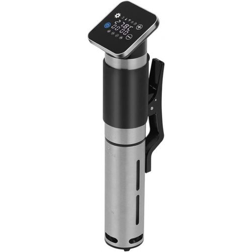  TRACONN Sous Vide Cooker 1500W Immersion Circulator Vacuum Food Cooker with Adjustable Clamp and LCD Digital Touch Display (220V, EU Plug)