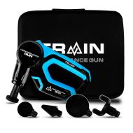 TRAININGMASK Theravolt Featuring Whsiper Glide Percussion Deep Tissue Massager  Handheld Vibration Massage...