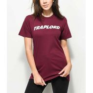 TRAPLORD Traplord Logo Burgundy T-Shirt