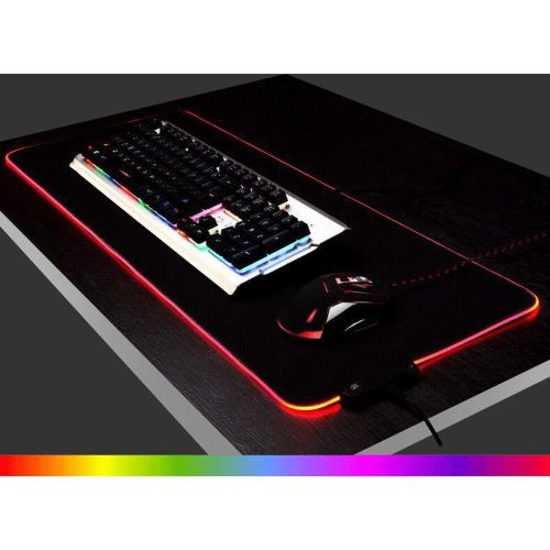  TRDyj Mouse Pad Colorful Luminous Magic Mouse Pad Game Mouse Pad Game Office Mouse Pad (Size : 8003004mm)